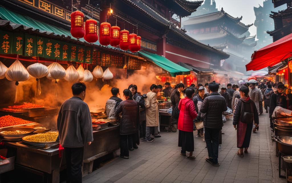 Chinese street food Chinese street food