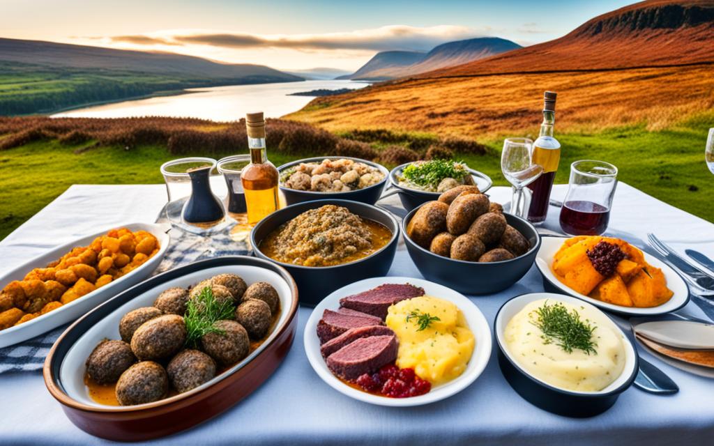 Local delicacies in Scotland Local delicacies in Scotland