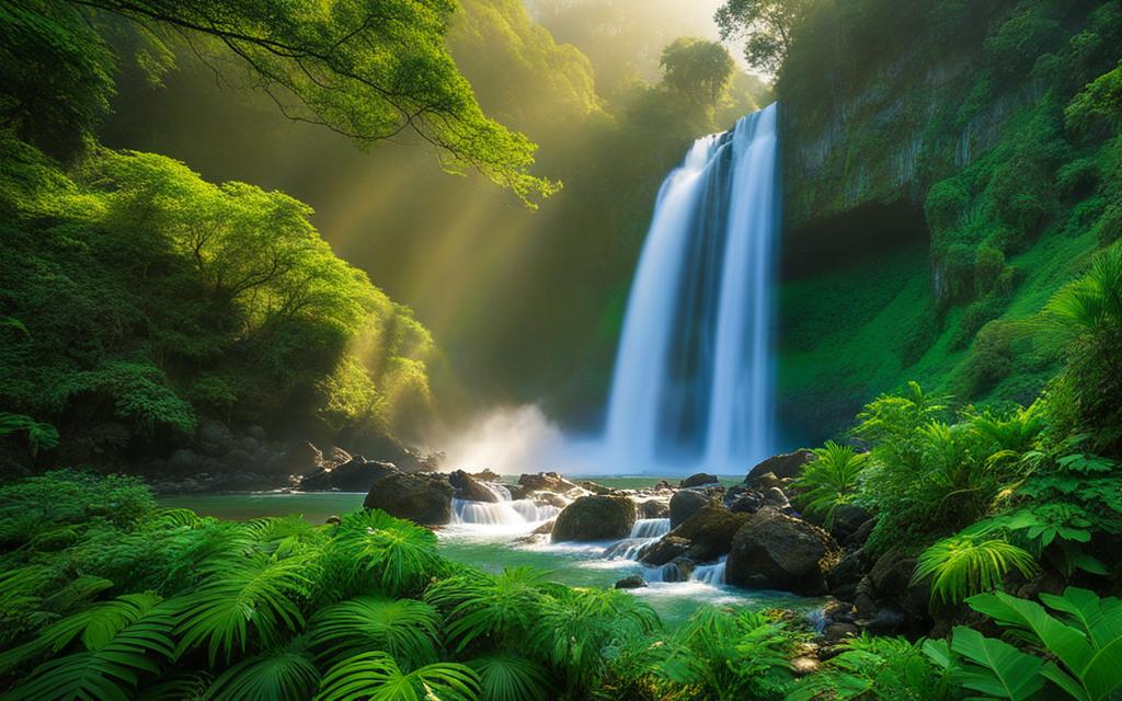 Waterfalls in Hawaii Waterfalls in Hawaii