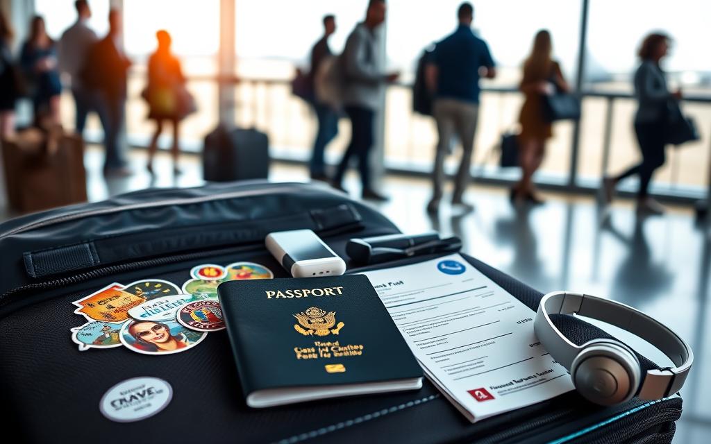 before boarding