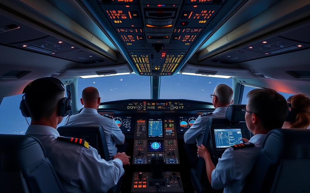 flight crew management on long haul flights