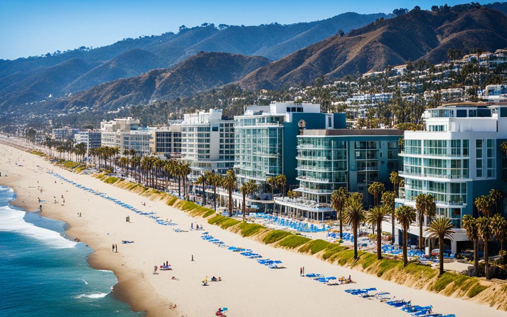 hoteles en santa monica