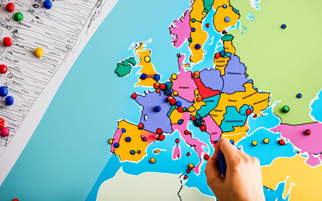 planning a European itinerary