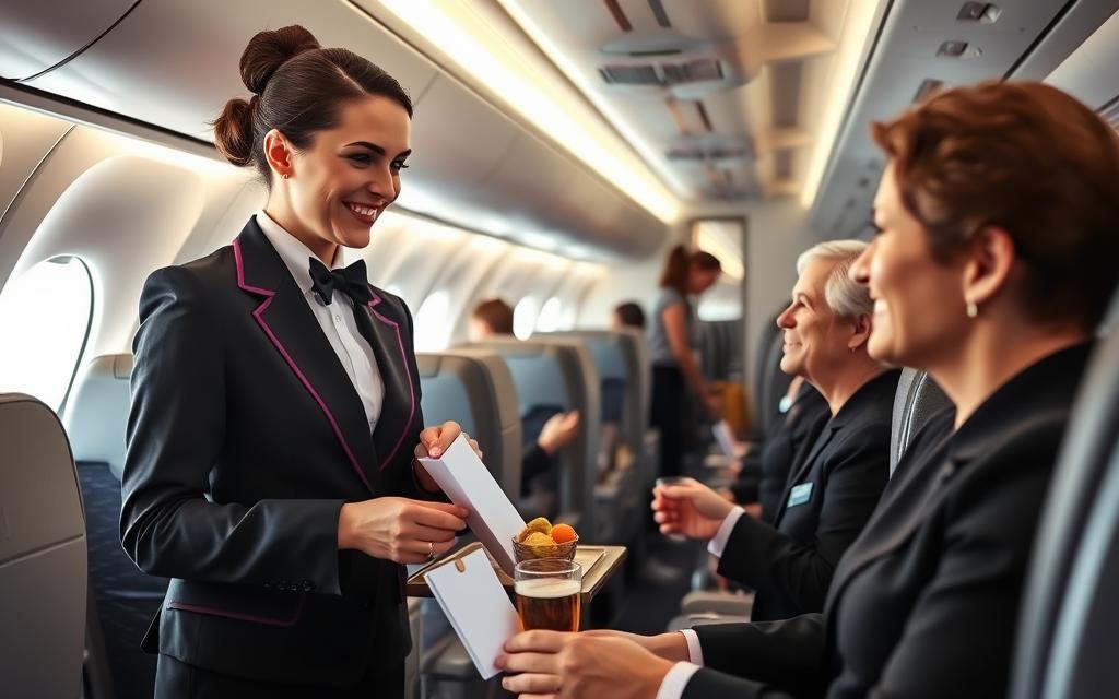 tipping flight attendants